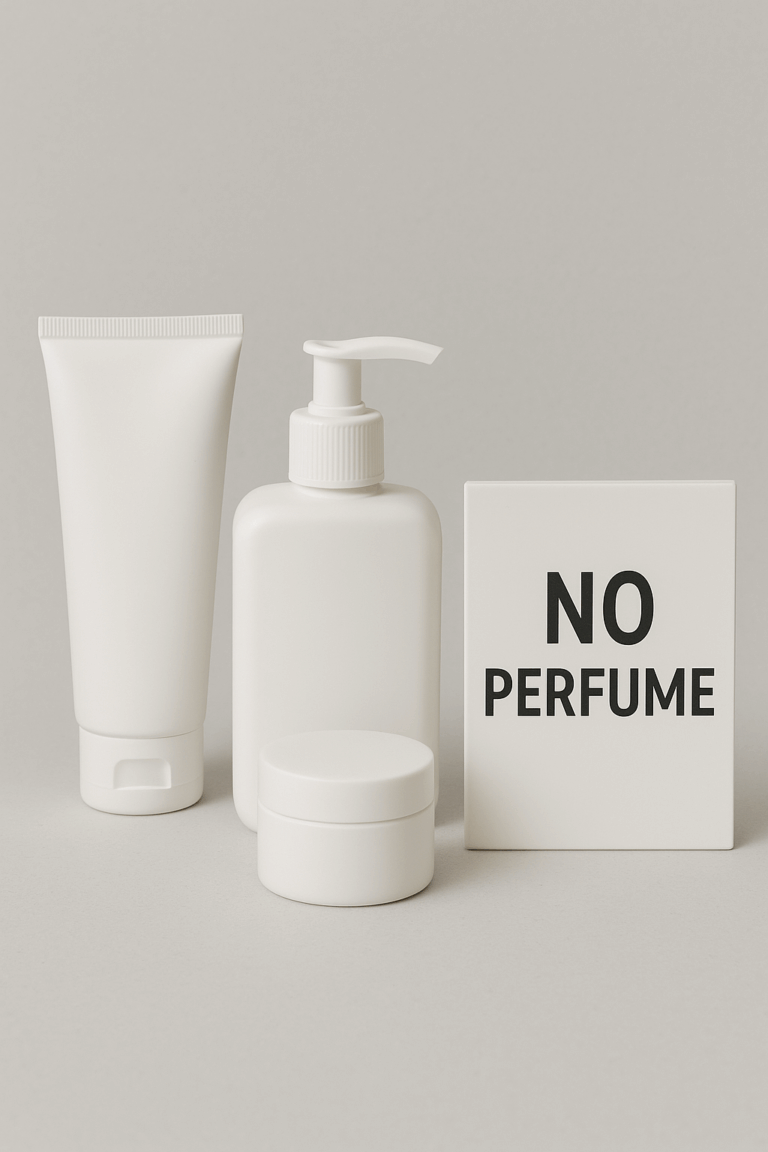 cosmétiques sans parfum
