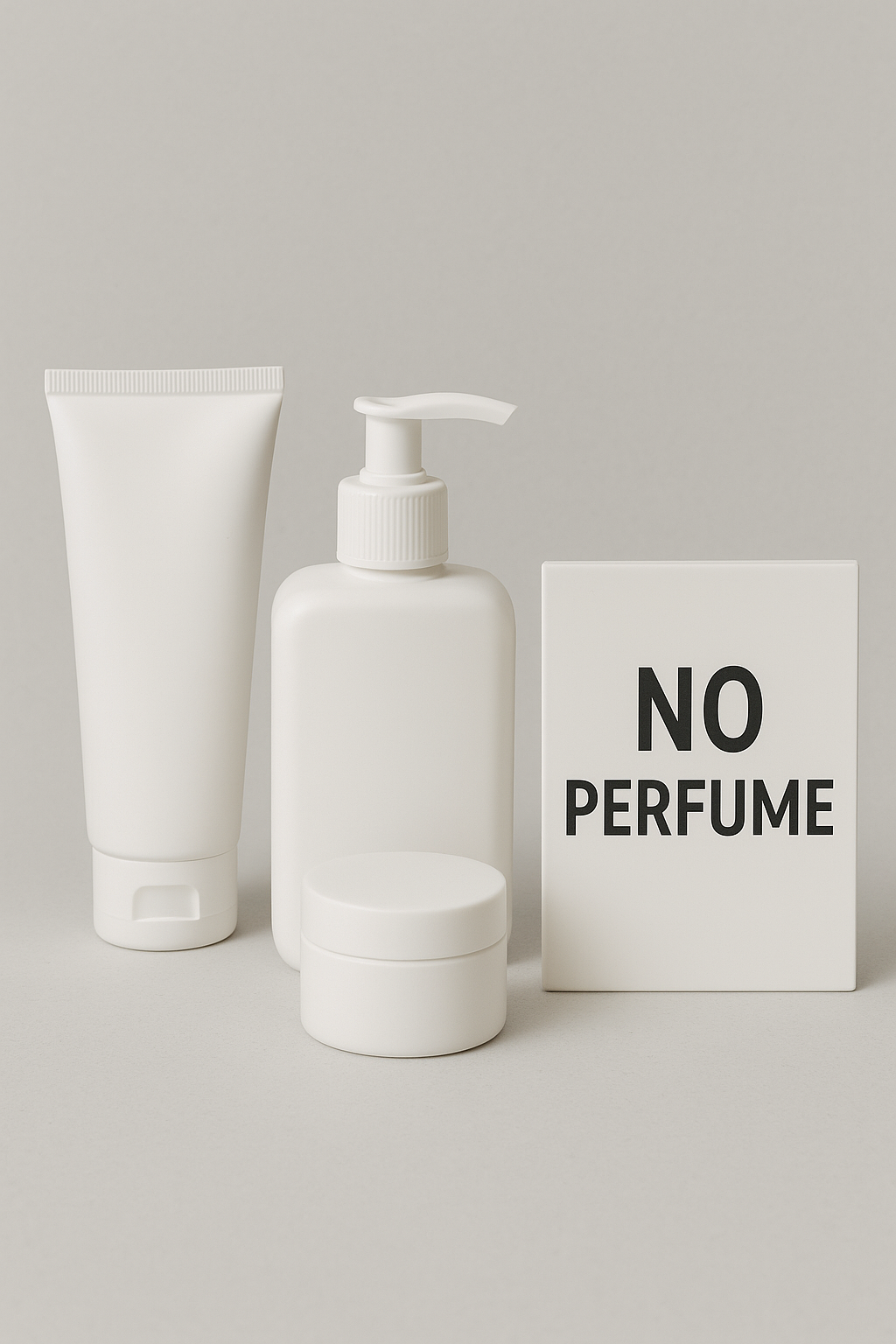 Cosmétiques sans parfum
