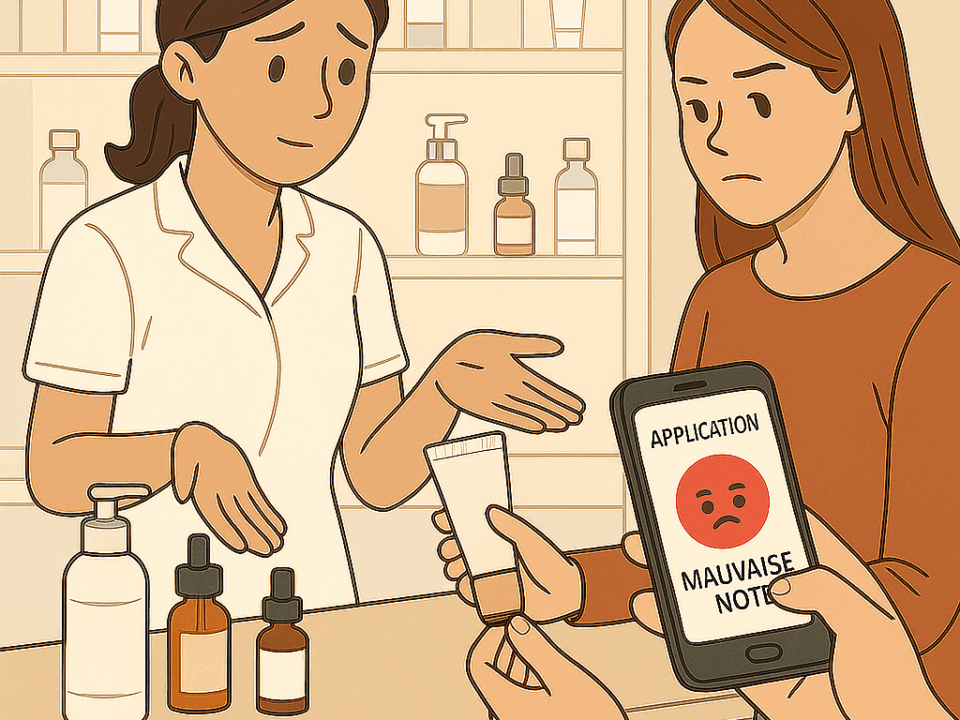 Scan des produits cosmétiques